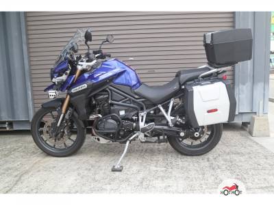 Мотоцикл TRIUMPH Tiger Explorer 2012, СИНИЙ пробег 18149 с ПТС