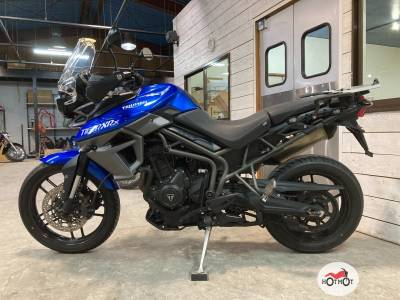 Мотоцикл TRIUMPH Tiger 800 2015, СИНИЙ пробег 32719 с ПТС