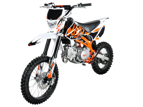 Питбайк KAYO (Кайо) BASIC TT140 17/14 KRZ  (механ. сцепл., кикстартер 2022 г.) | Мототека
