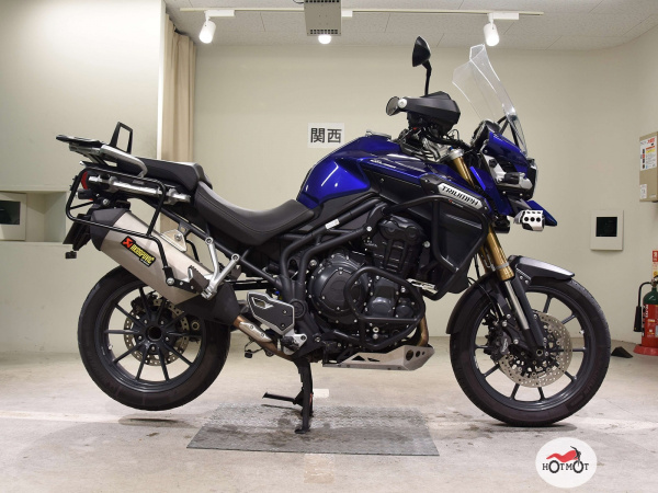Мотоцикл TRIUMPH Tiger Explorer 2012, СИНИЙ пробег 29159 | Мототека