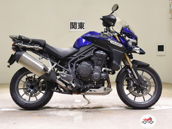 Мотоцикл TRIUMPH Tiger Explorer 2013, СИНИЙ пробег 69639 | Мототека